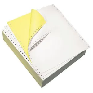 2 Ply Colour Computer Forms 9.5 x 11 Inch White and Yellow