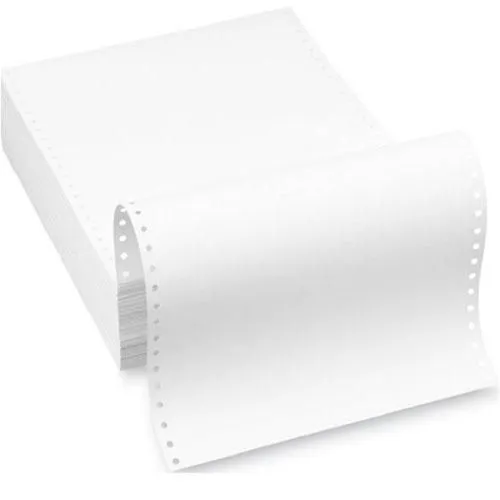 2 Ply White Computer Forms 9.5 x 11 Inch
