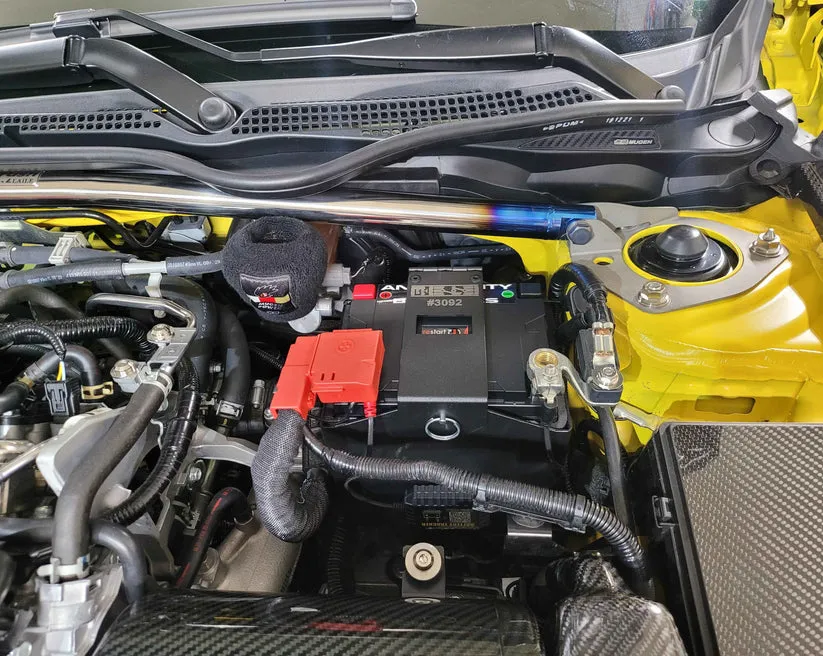 2017  & 2023  Honda Civic Type R ATX30-HD Battery w/ MeLe Rally Spec Mount