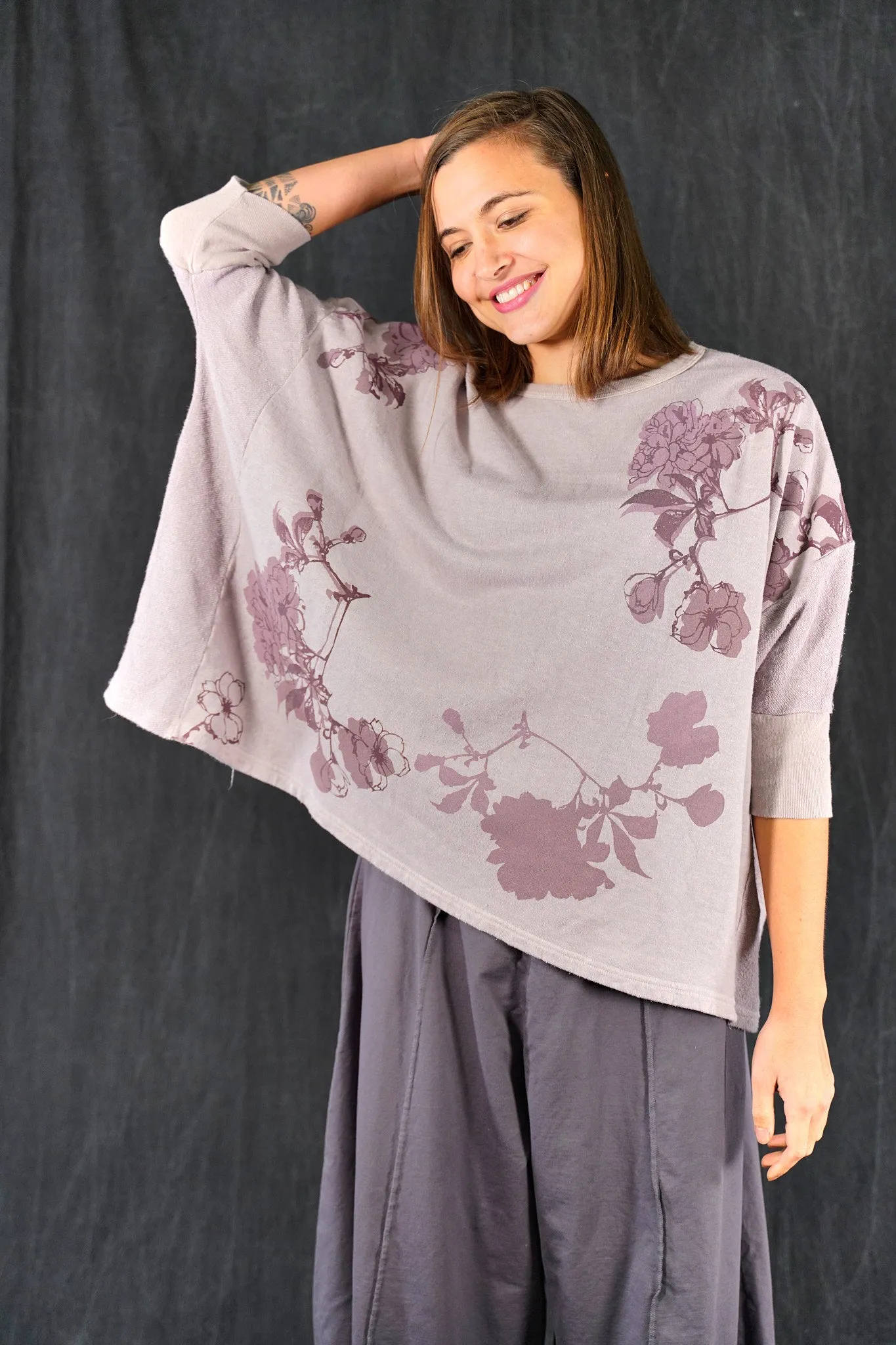2306 Hemp Cotton Pullover Rose Quartz-P