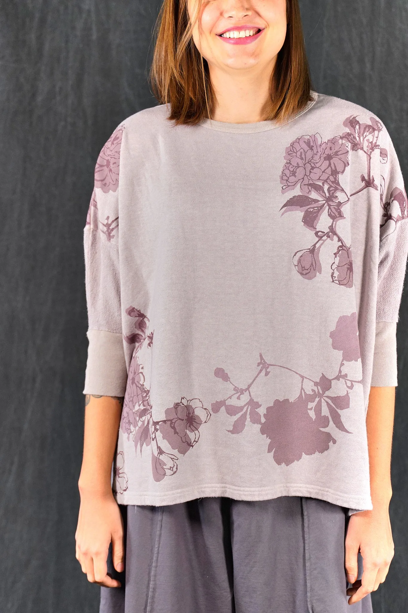2306 Hemp Cotton Pullover Rose Quartz-P