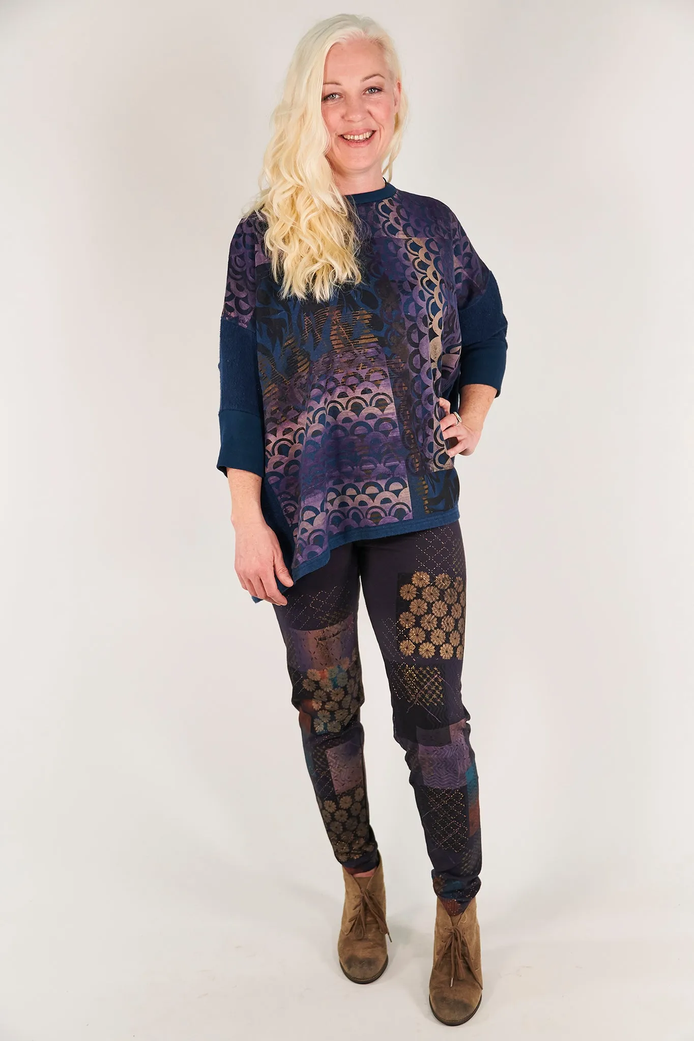 2306 Hemp Cotton Pullover Studio Blue-P