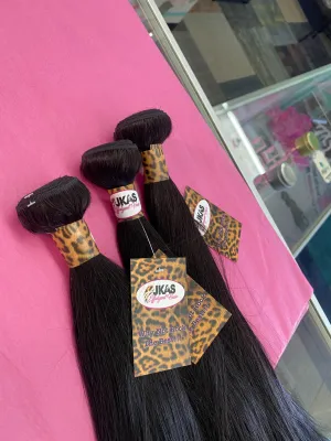 (3)BUNDLE DEALS & HD LACE CLOSURE |BODYWAVE| STRAIGHT| DEEPWAVE| 100% UNPROCESSED HUMAN VIRGIN HAIR