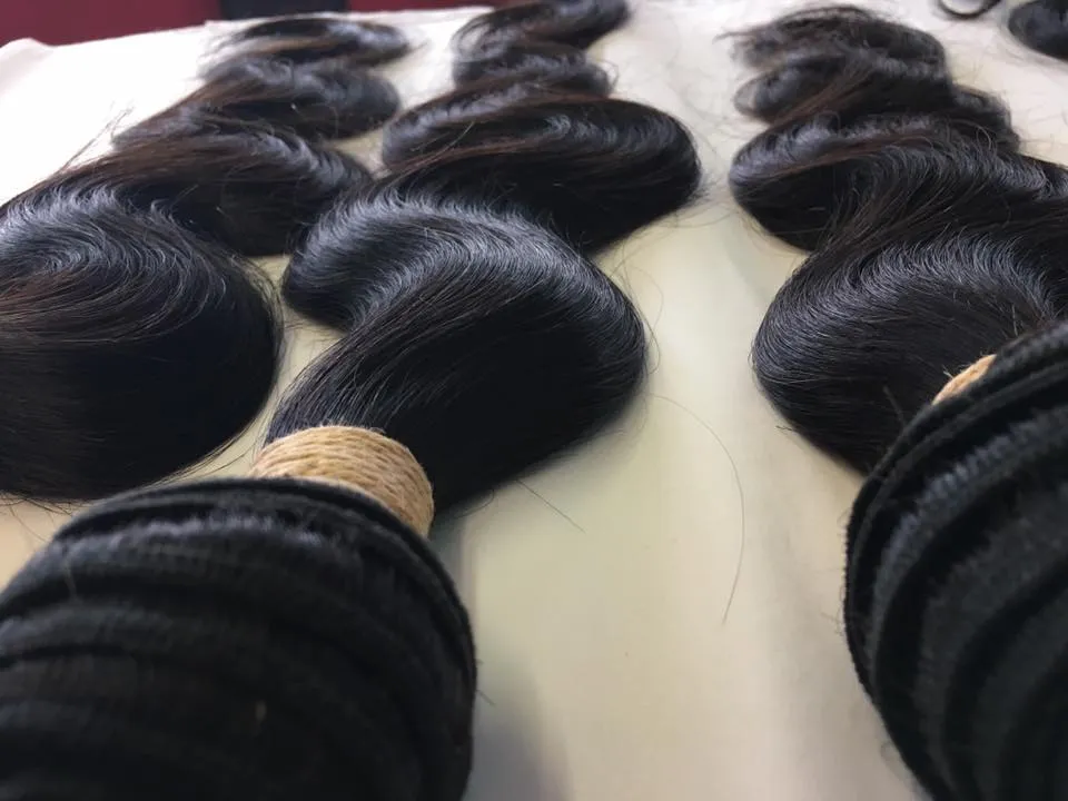 (3)BUNDLE DEALS & HD LACE CLOSURE |BODYWAVE| STRAIGHT| DEEPWAVE| 100% UNPROCESSED HUMAN VIRGIN HAIR