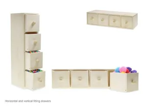 4-Drawer Mini Caddy - 3 pack (total of 12 drawers)