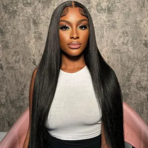5x5 Invisible HD Lace Closure Wig - Straight