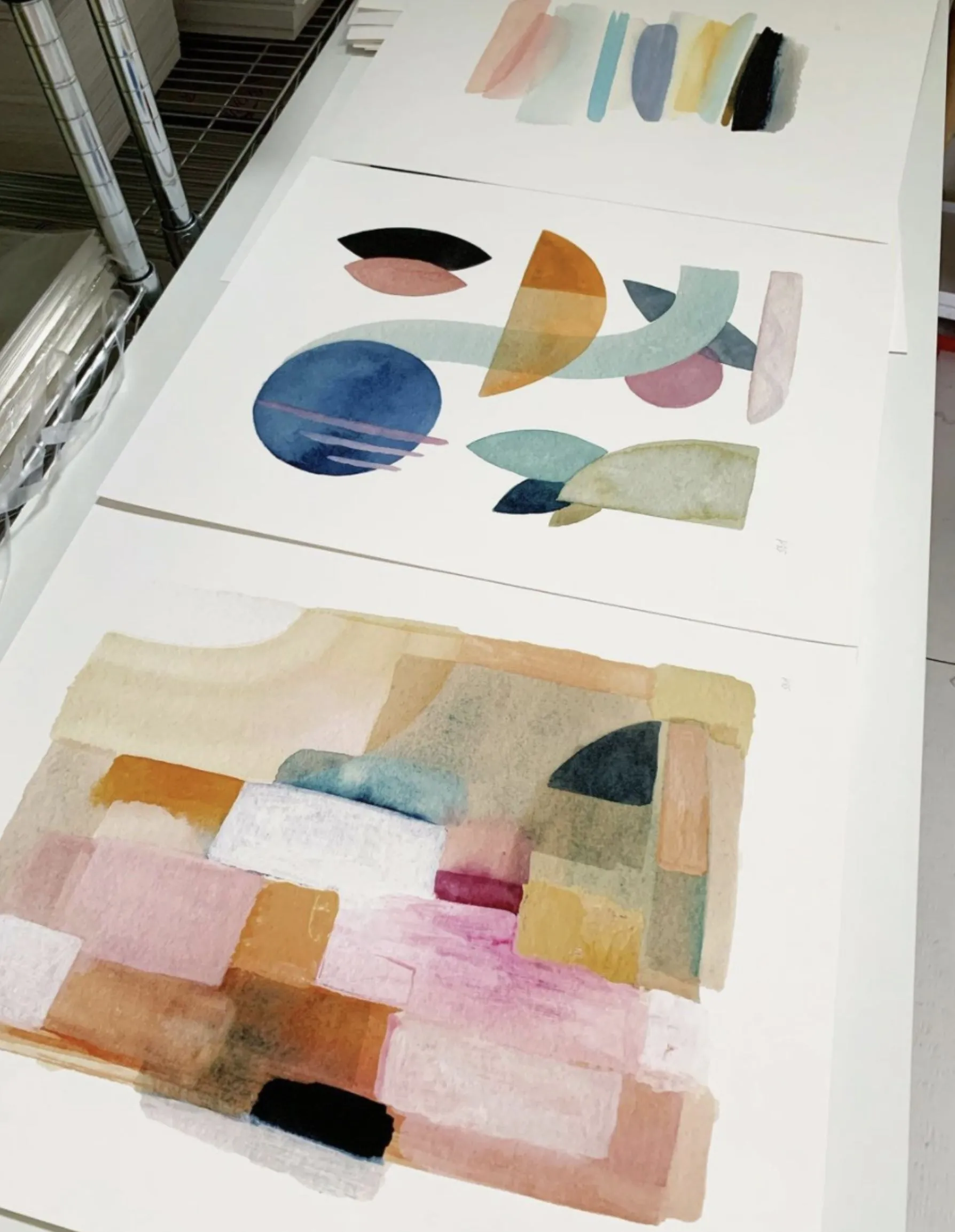 8x10 Snoogs & Wilde Art Shape Shift #8 Abstract Print