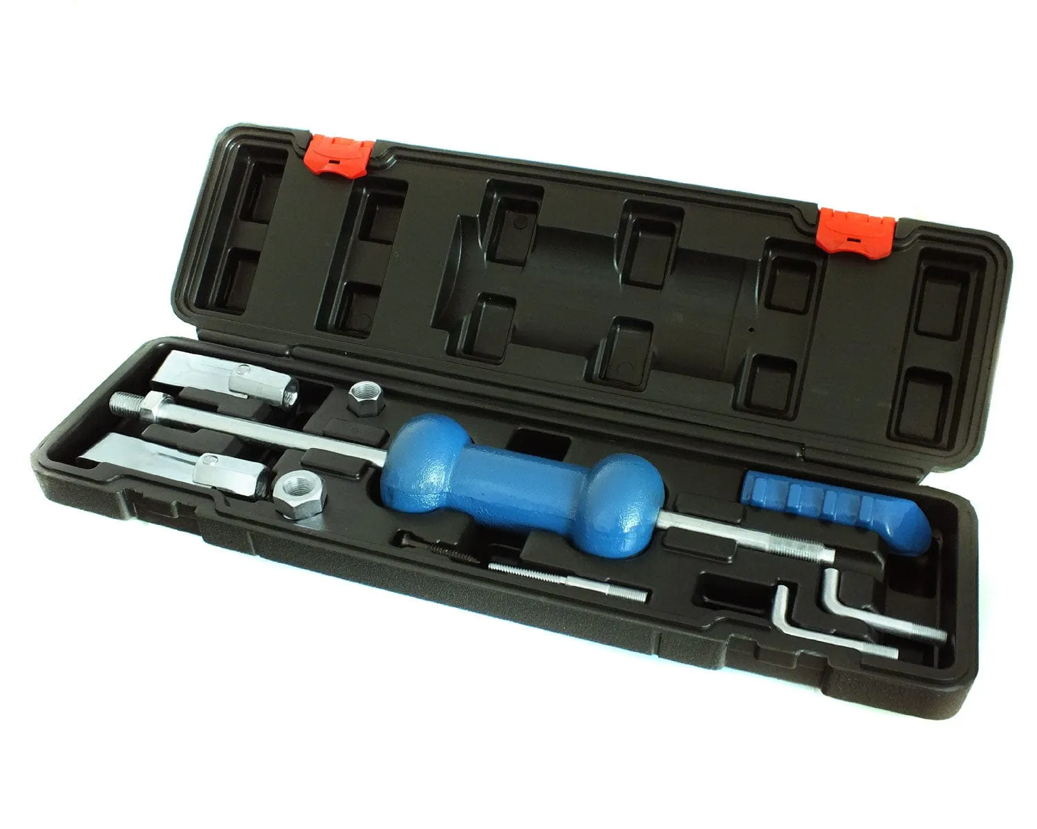 9PC HEAVY DUTY 5lb DENT PULLER SLIDE HAMMER KIT CAR AUTO BODY SHOP REPAIR TOOL