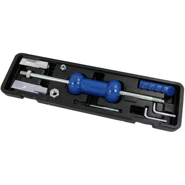 9PC HEAVY DUTY 5lb DENT PULLER SLIDE HAMMER KIT CAR AUTO BODY SHOP REPAIR TOOL