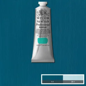 ACRYLIC PAINT -  Winsor & Newton PROFESSIONAL - 60 ml tube - COBALT TURQUOISE