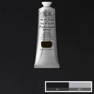 ACRYLIC PAINT -  Winsor & Newton PROFESSIONAL - 60 ml tube - IVORY BLACK