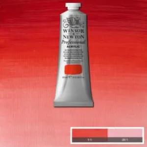 ACRYLIC PAINT -  Winsor & Newton PROFESSIONAL - 60 ml tube - Quinacridone Red