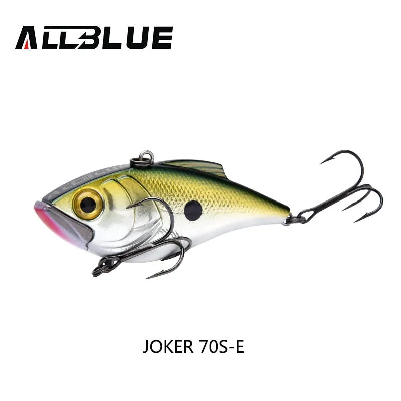 ALLBLUE JOKER 70S Sinking Fishing Lure Crankbaits Hard Artificial VIB Vibration Bait All Depth Fishing Tackle