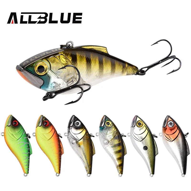 ALLBLUE JOKER 70S Sinking Fishing Lure Crankbaits Hard Artificial VIB Vibration Bait All Depth Fishing Tackle