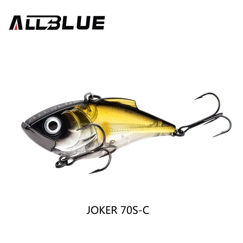 ALLBLUE JOKER 70S Sinking Fishing Lure Crankbaits Hard Artificial VIB Vibration Bait All Depth Fishing Tackle