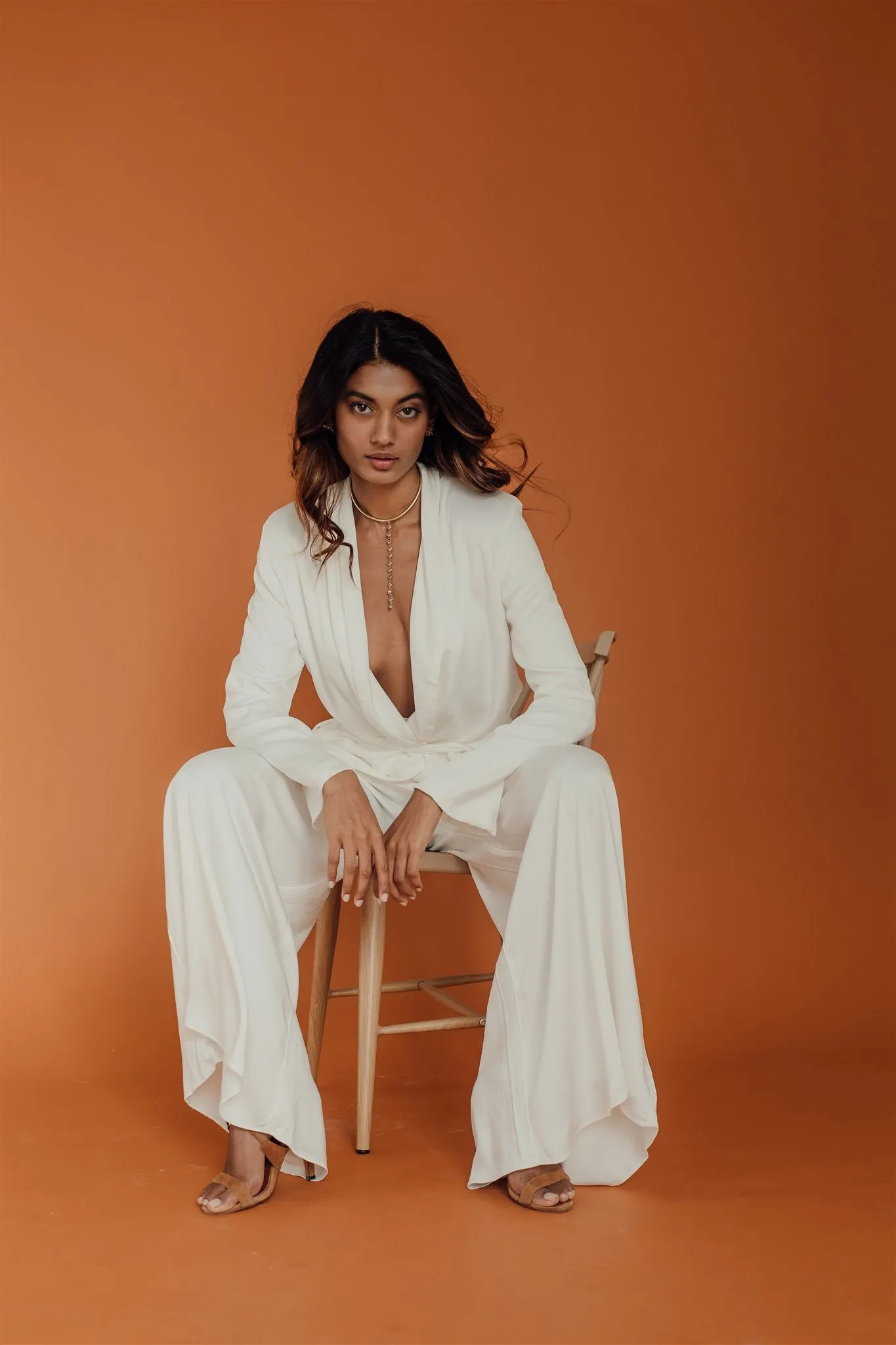 Anissa Blazer Off White