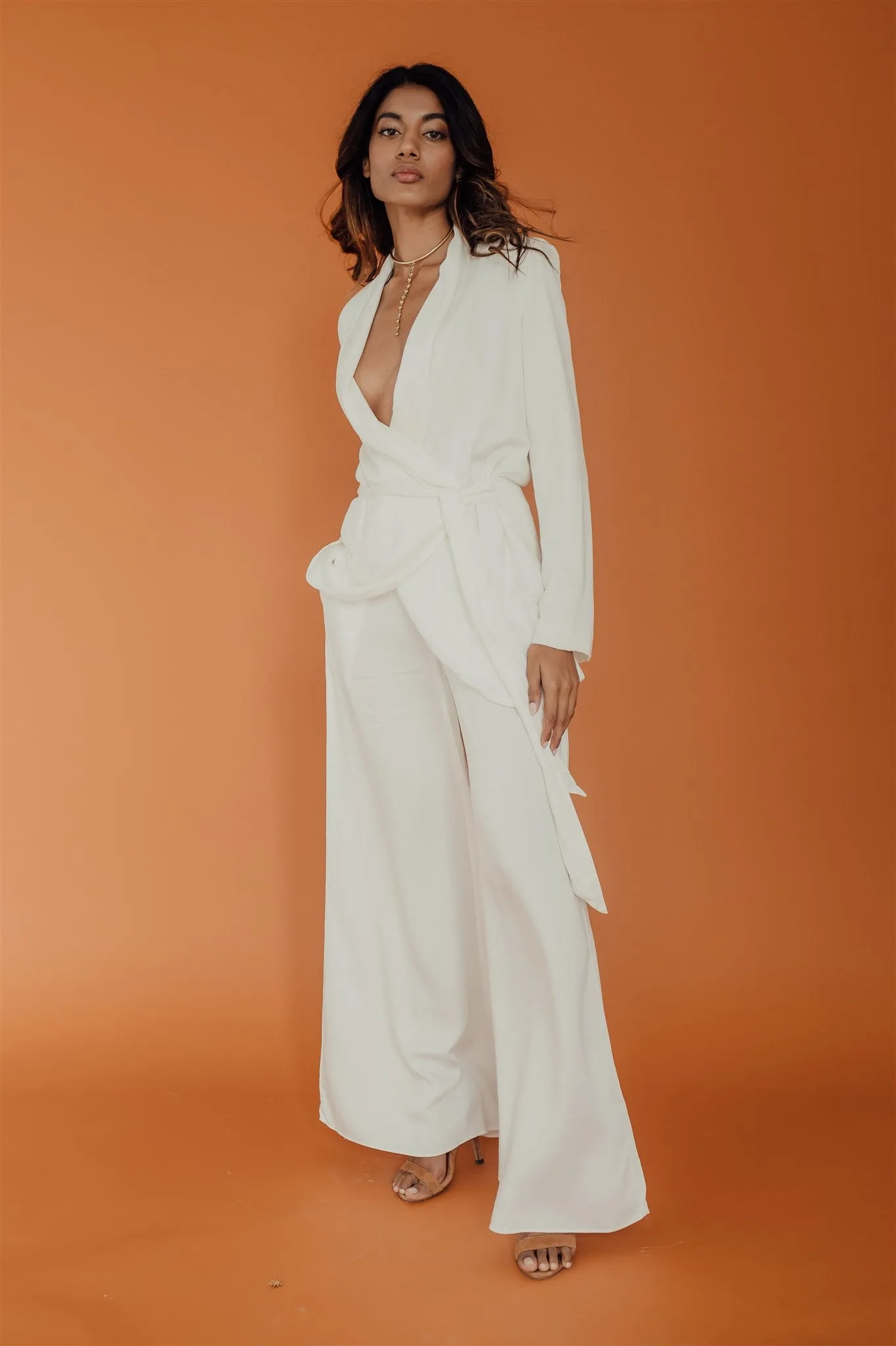 Anissa Blazer Off White
