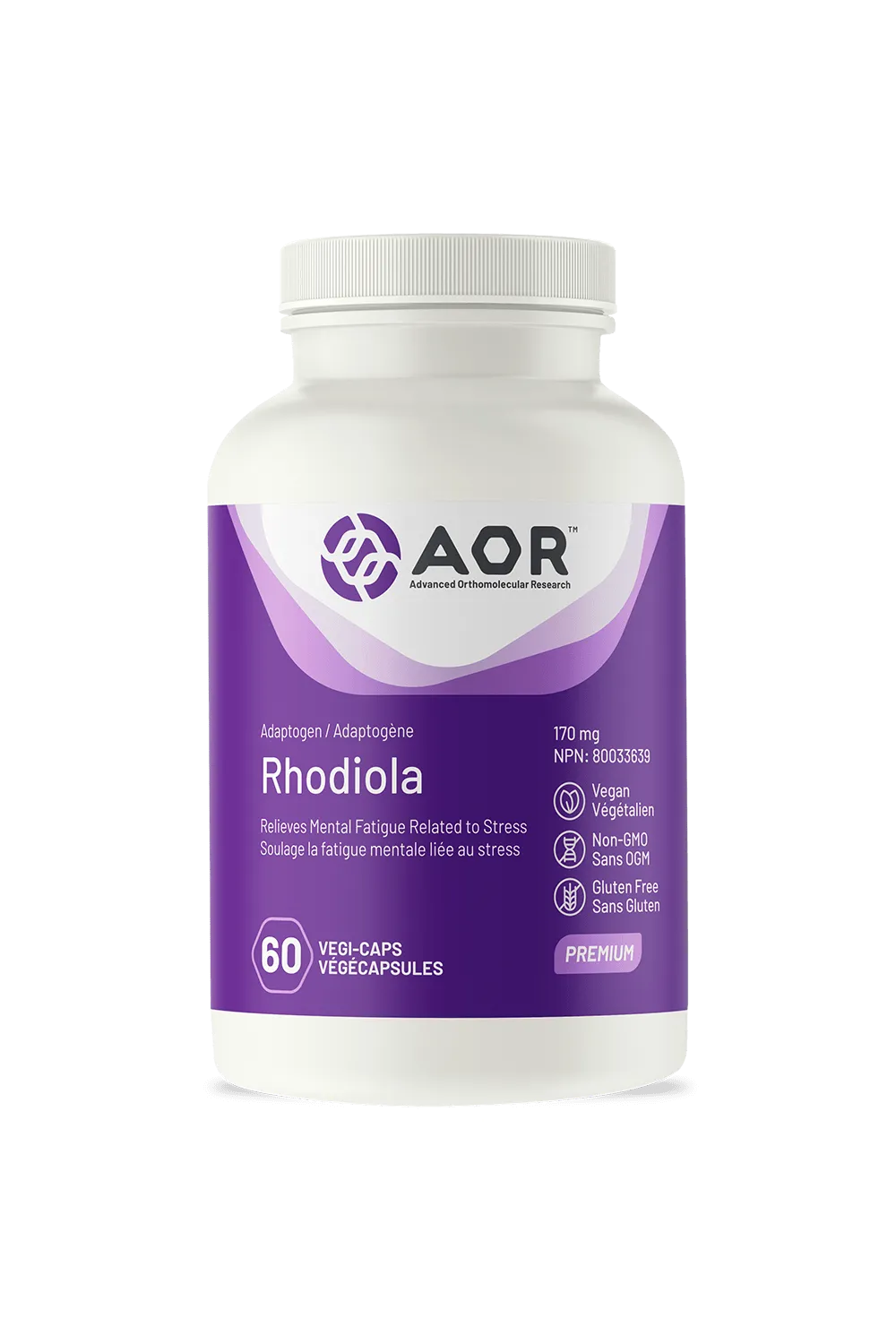 AOR Rhodiola 60s