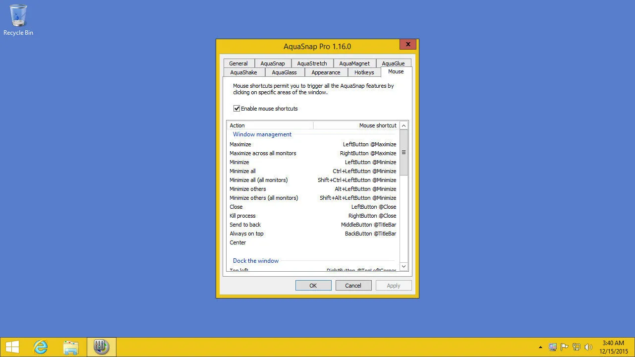 AquaSnap Window Manager (PC)