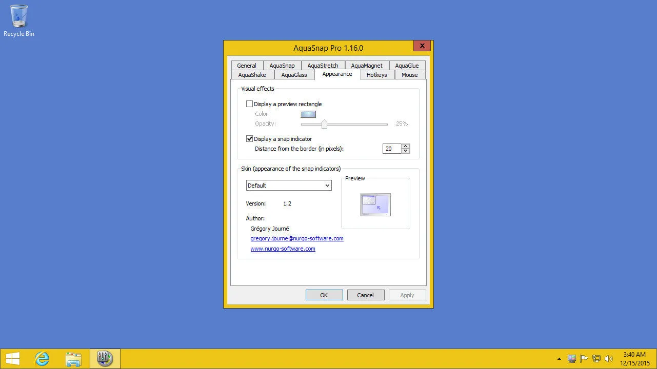 AquaSnap Window Manager (PC)