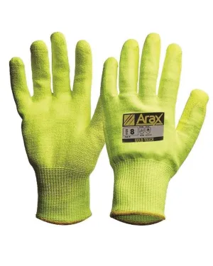 Arax Gold With Pu Palm - Hi Vis Yellow