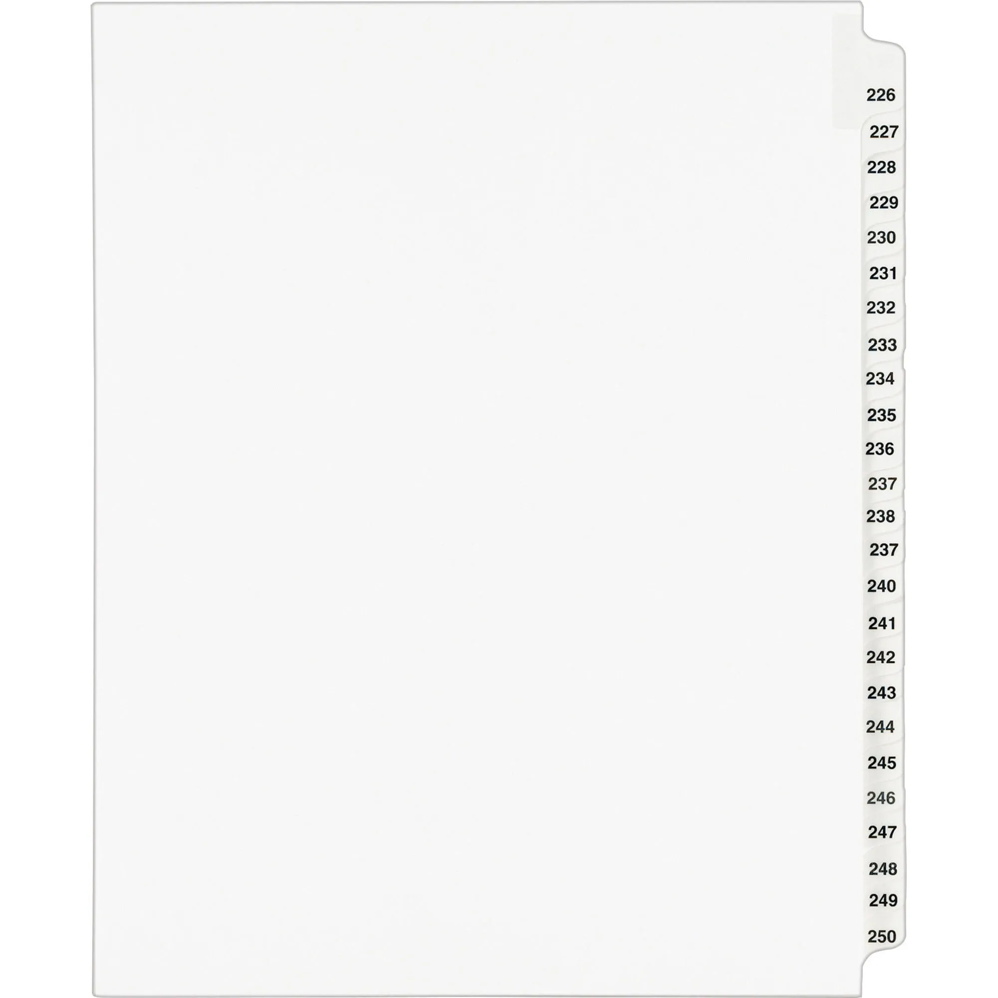Avery® Standard Collated Legal Exhibit Divider Sets - Avery Style