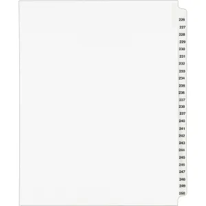 Avery® Standard Collated Legal Exhibit Divider Sets - Avery Style