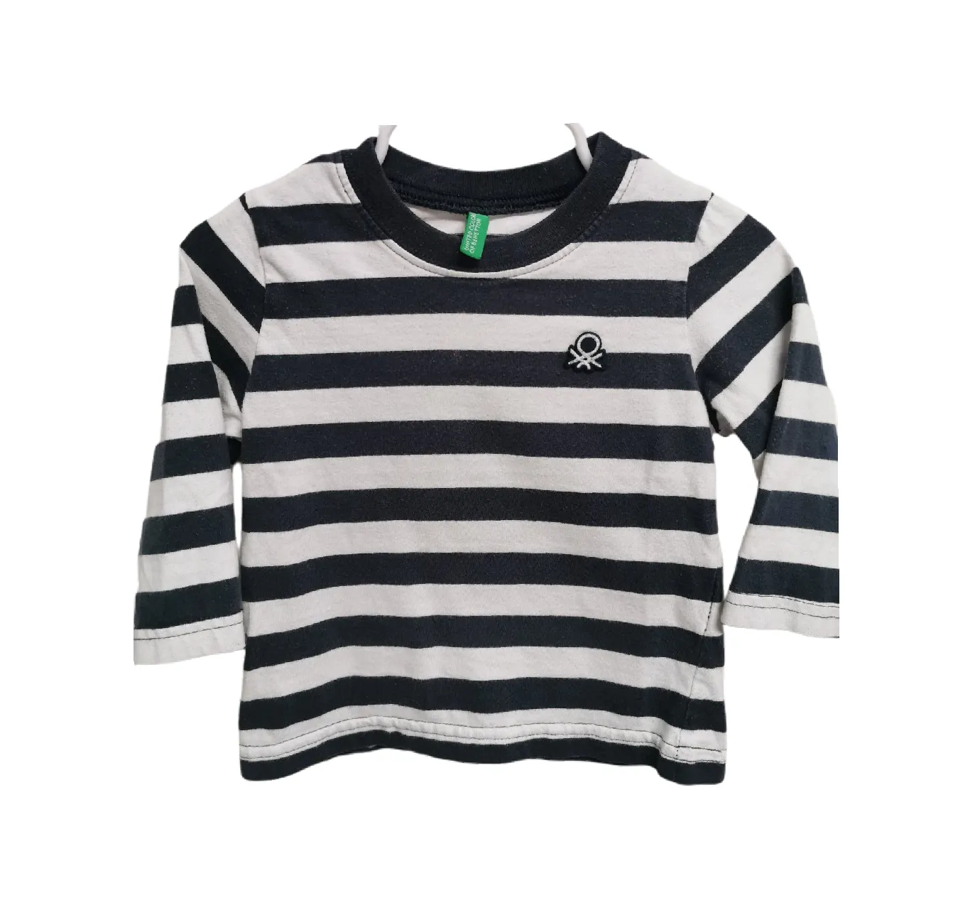 BABY BOY SIZE 9/12 MONTHS - UNITED COLORS OF BENETTON Designer T-Shirt VGUC B31