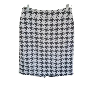 Banana Republic Houndstooth Knit Pencil Skirt-Size 6