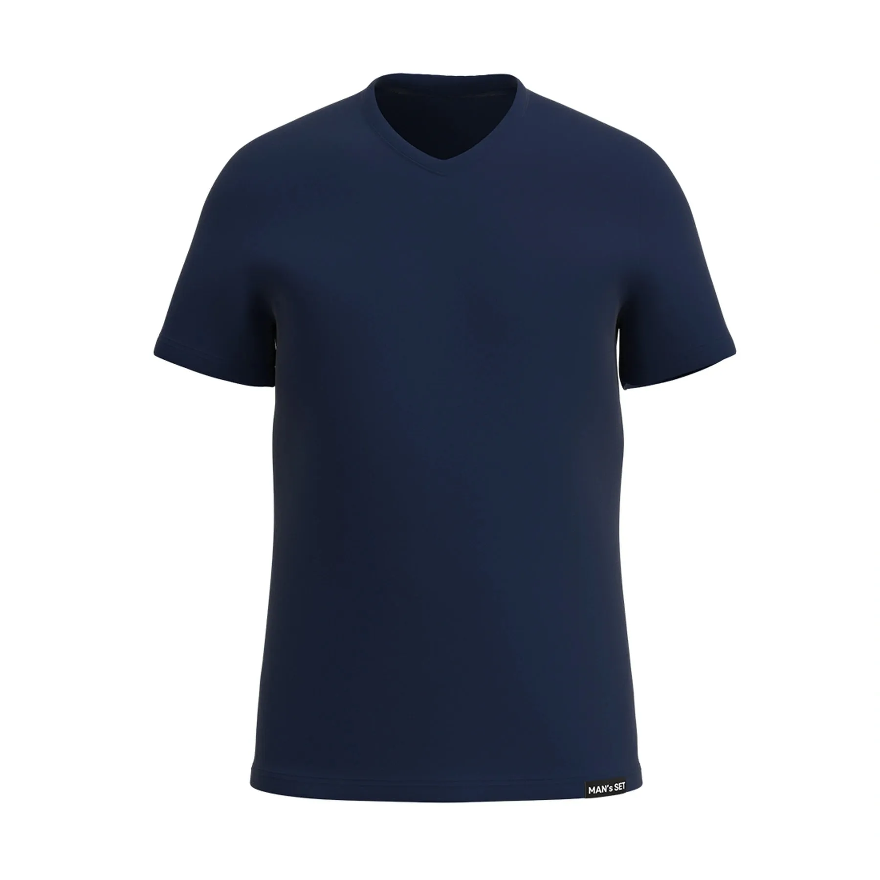 Basic V-neck Plus – Everyday Comfort & Style, Navy