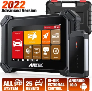Bi-directional Scan Tool Ancel V6 PRO 25 Service Functions Free Update Bluetooth