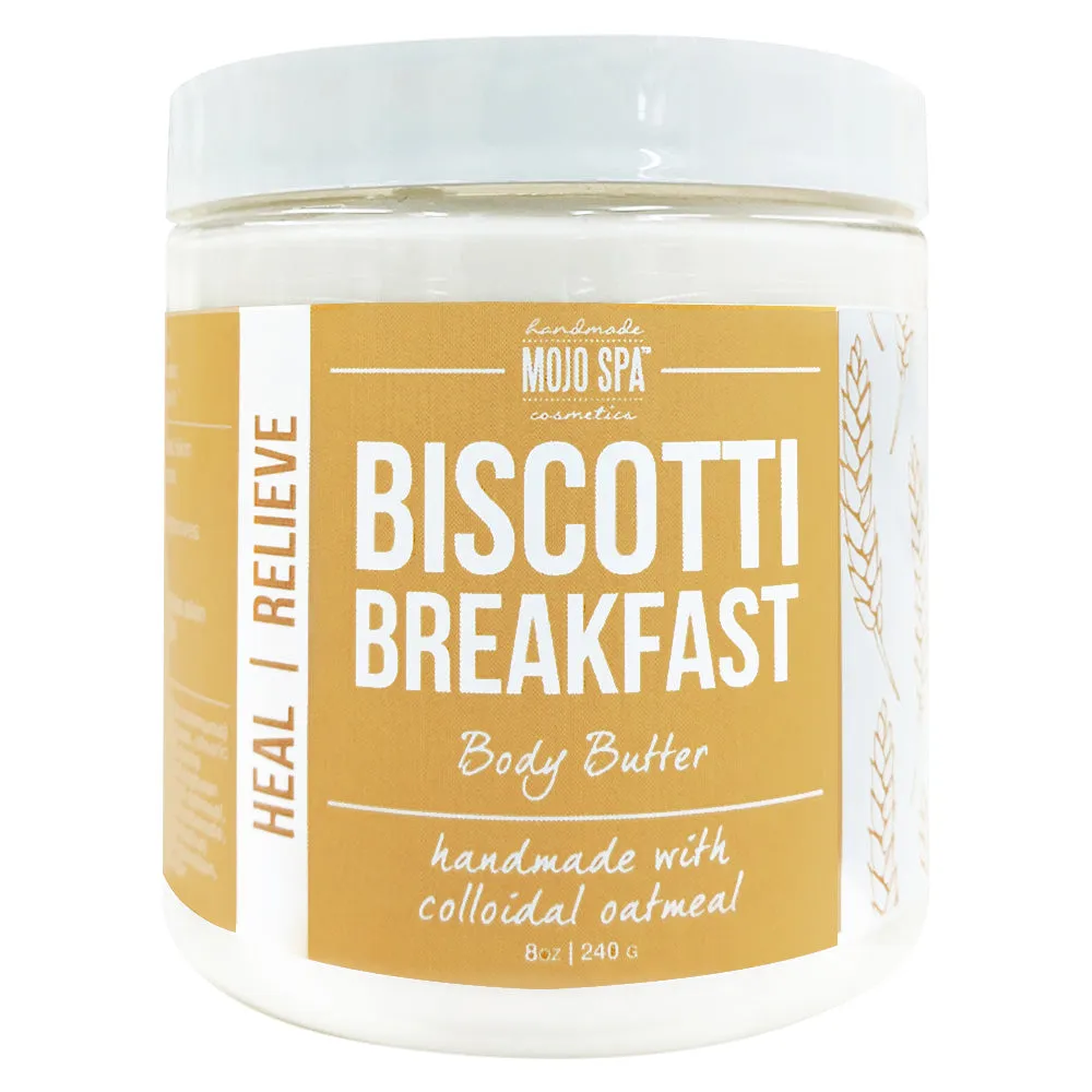 Biscotti Breakfast Scrub, Body Butter & Soap Gift Set
