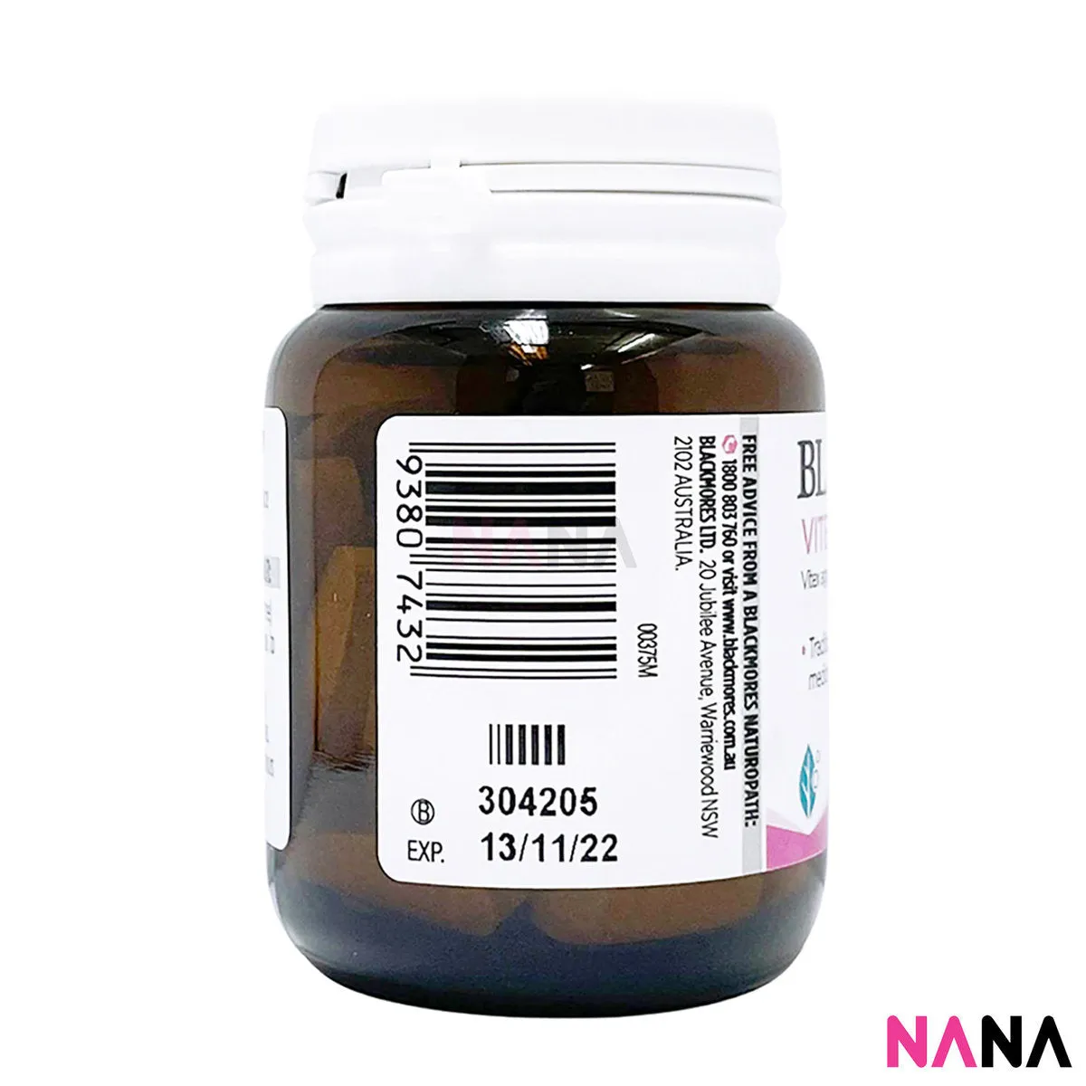 Blackmores Vitex Agnus Castus 40cap