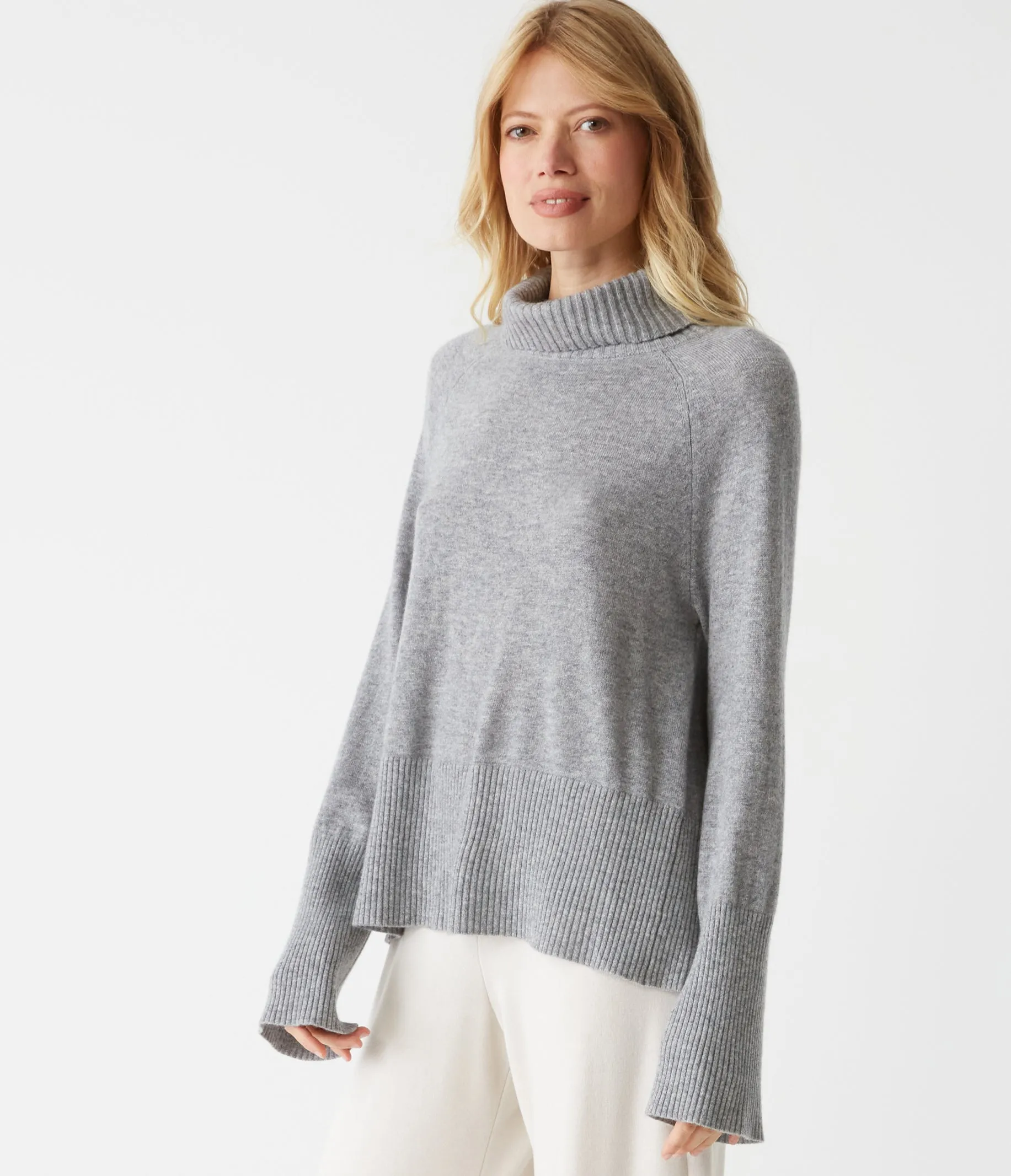Blaire Turtleneck Cashmere Sweater
