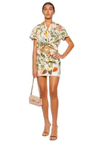 Blaze Belted Mini Skirt