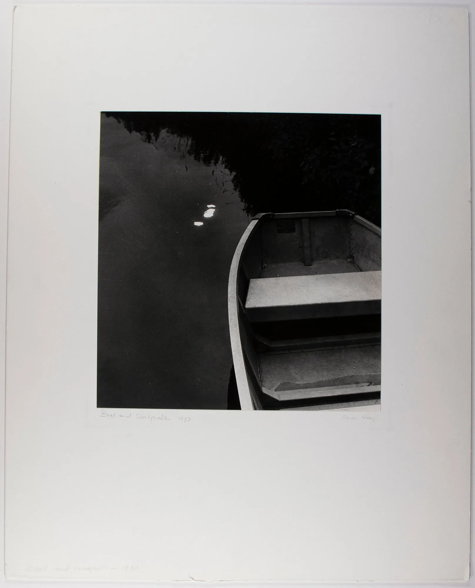Boat and Sunspots