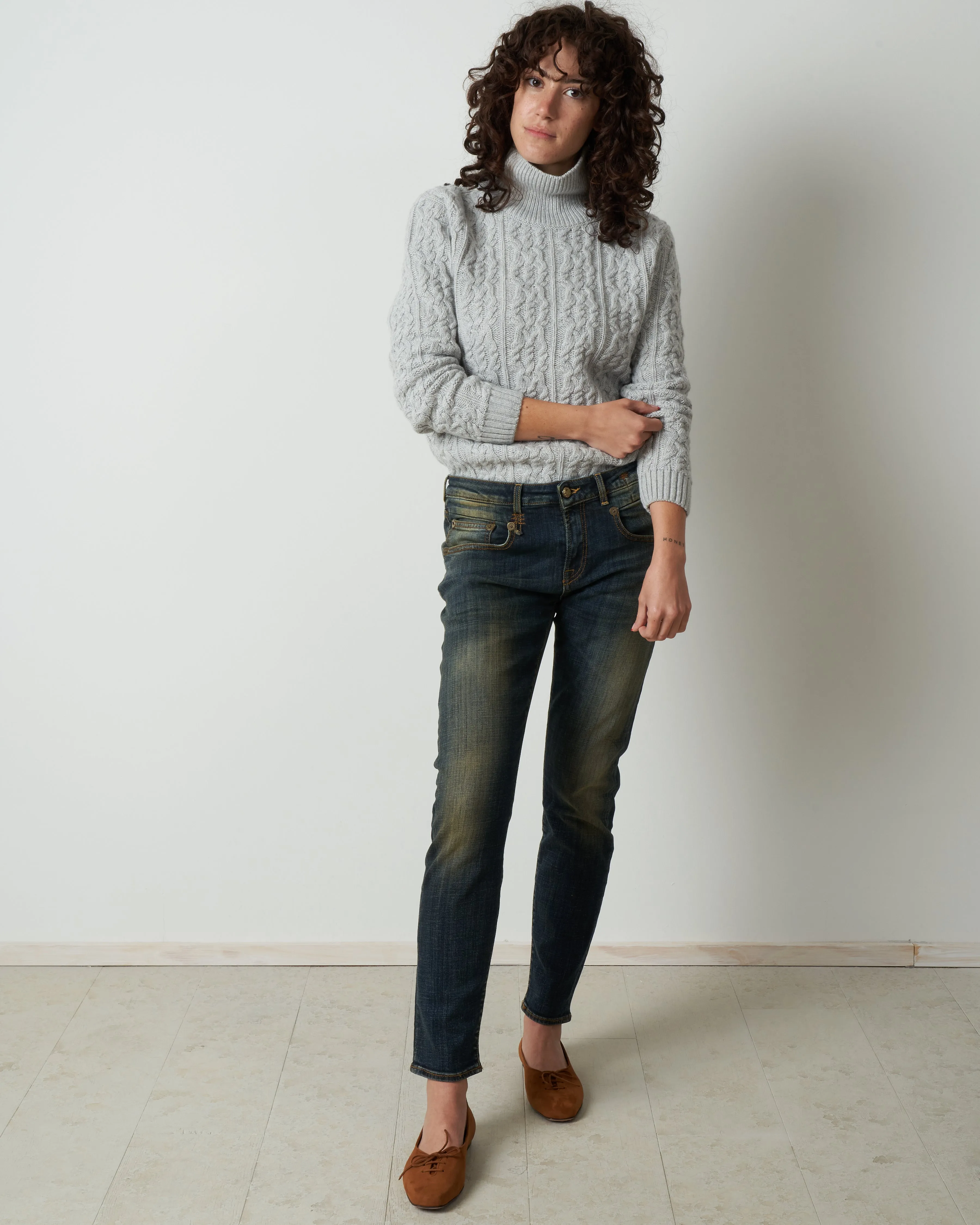 boy skinny jean - vintage dark