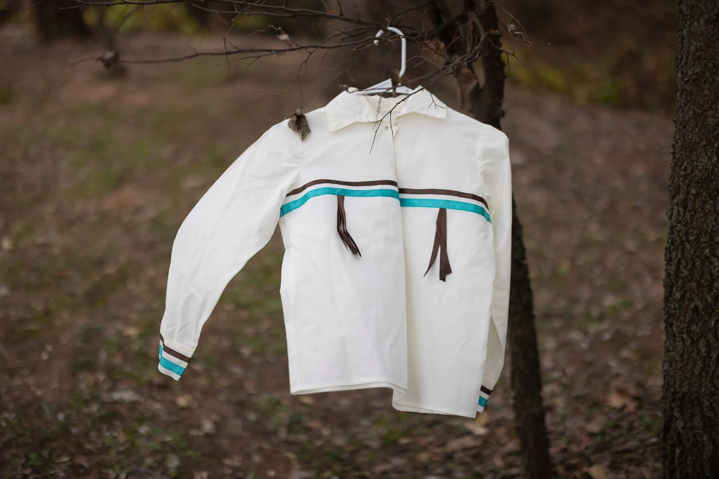Boys Long Sleeve Ribbon Shirts
