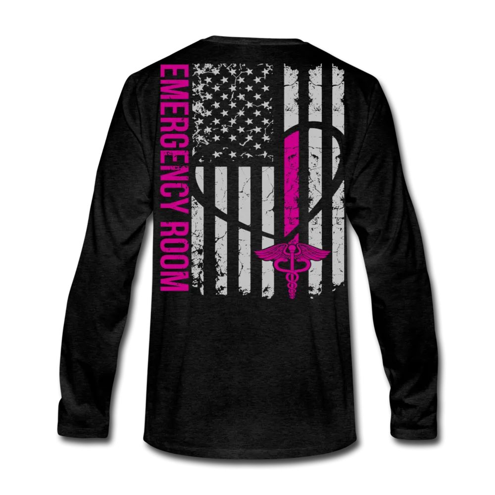 Brianna, RN Emergency Nurse Men's Premium Long Sleeve T-Shirt