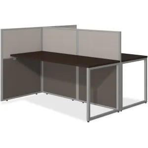 Bush Business Furniture 60W 2 Person Straight Desk Open Office