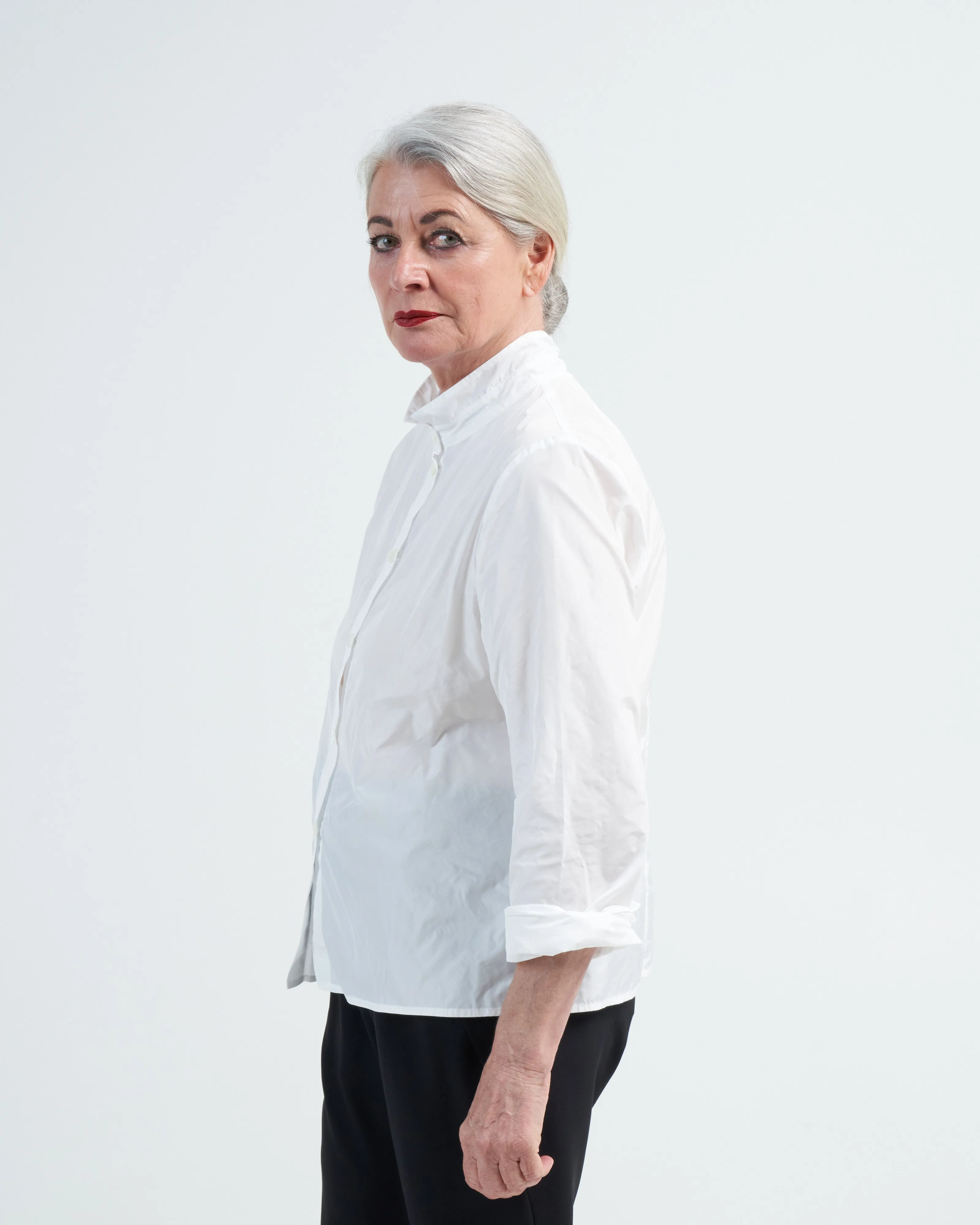 business blouse - white