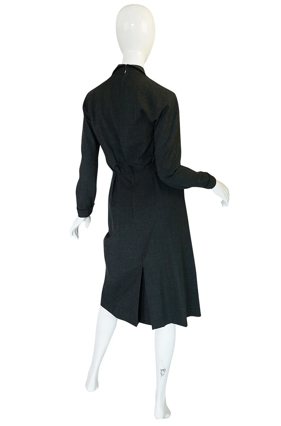 c1955 Christian Dior Original Demi-Couture Fitted Dress