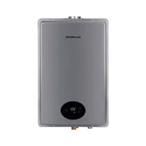 Camplux Instant Indoor Tankless Gas Water Heater 5.28 GPM | Gray