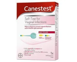 Canestest Self-Test for Vaginal Infections | Thrush/BV | Home Test Kit