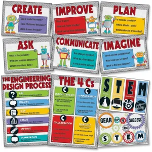 Carson Dellosa Education STEM Bulletin Board Set