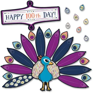 Carson-Dellosa You-Nique Happy 100th Day Bulletin Board Set
