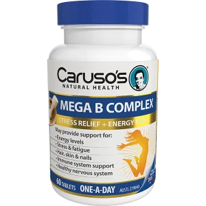 Carusos Natural Health Mega B Complex