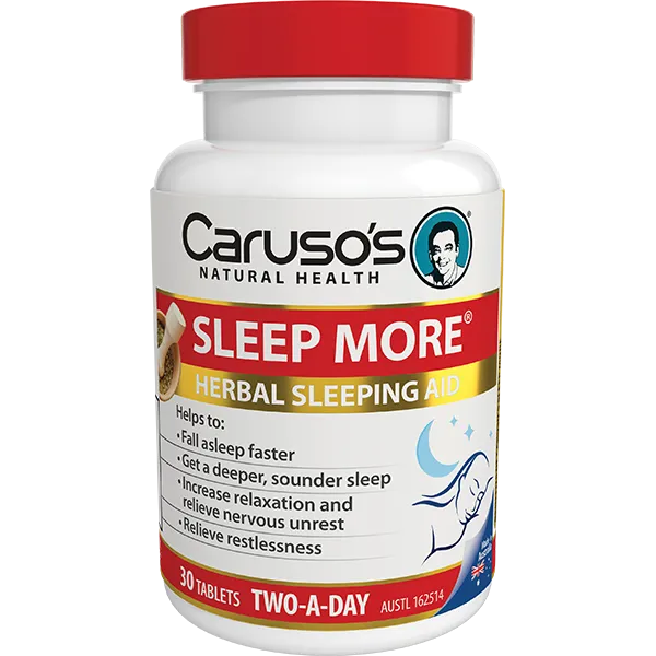 Carusos Natural Health Sleep More