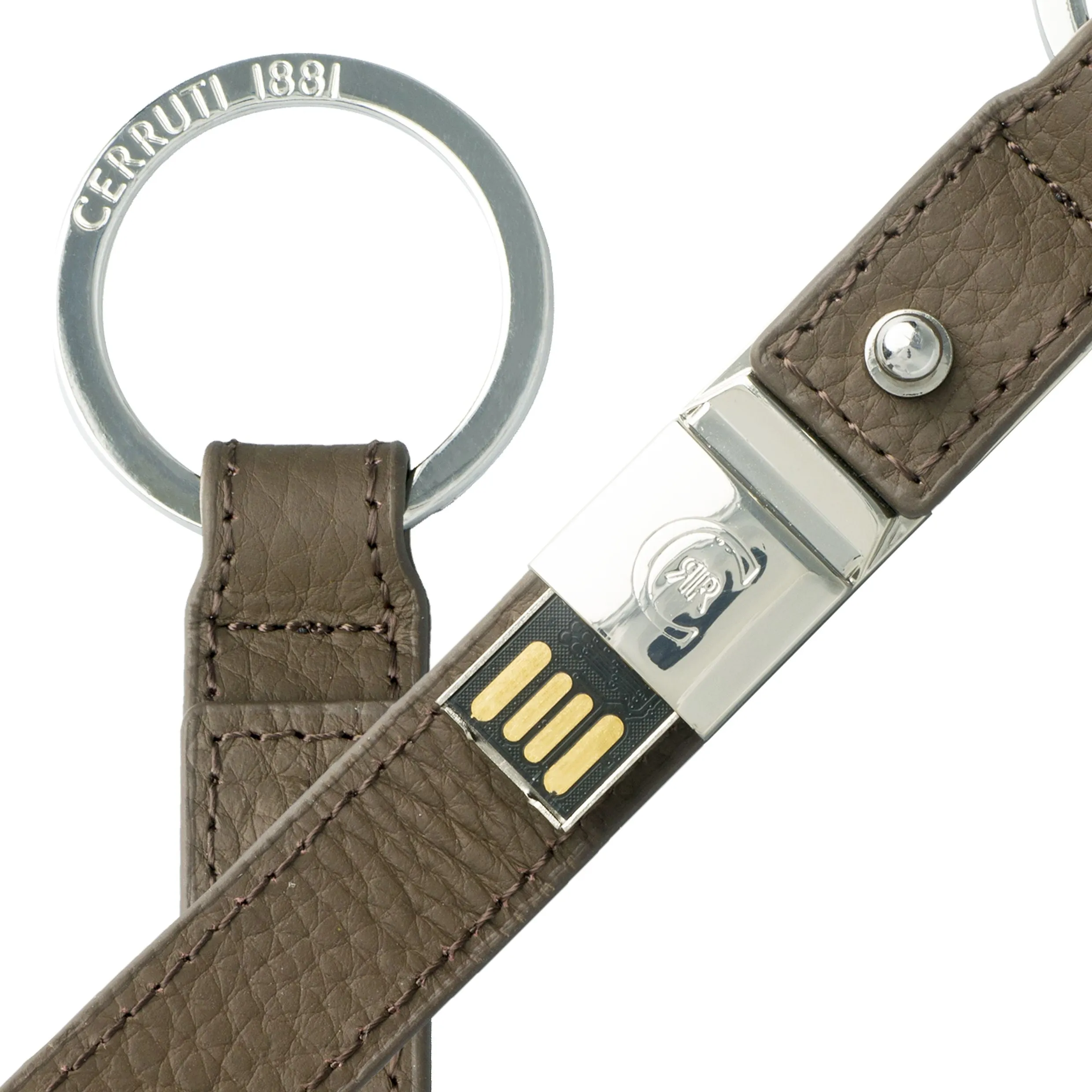 CERRUTI 1881 NAU711X-USB stick Hamilton Taupe 16Gb