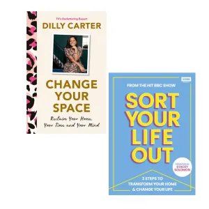 Change Your Space: & SORT YOUR LIFE OUT 2 Books Set Hardcover